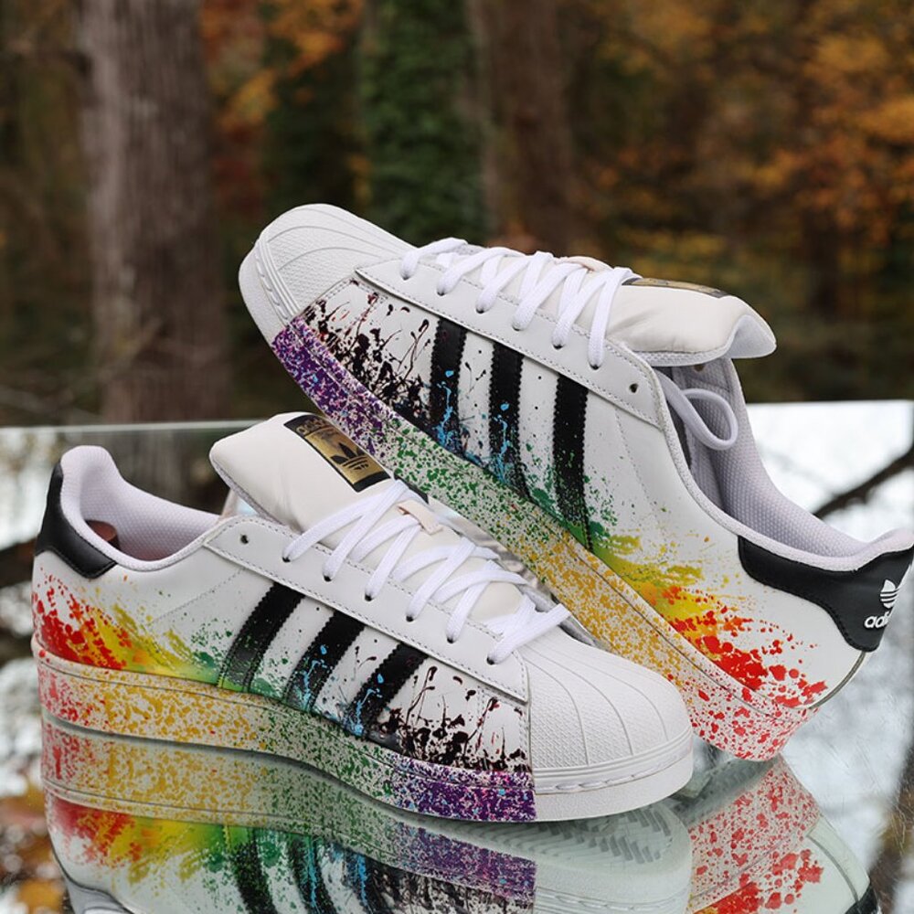Adidas Superstar Paint splatter 2015 - Picture 8 of 13